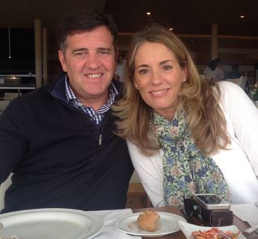 Maite Iglesias with her husband Jose Maria Fernandez